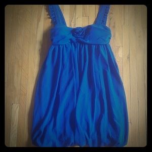 Forever 21 blue bubble dress